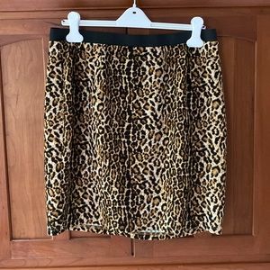 Leopard skirt